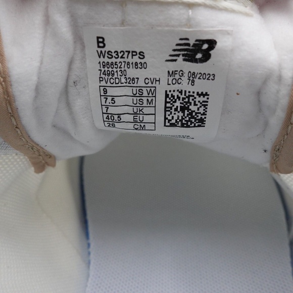 NEW Women's New Balance 327 Sneakers WS327PS Turtledove/Fatigue Green - Picture 10 of 16